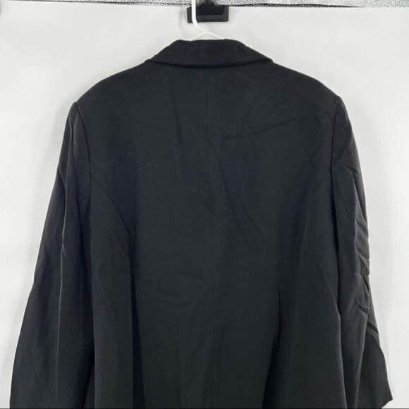 Bob Mackie black blazer jacket size 20w - Picture 4 of 10